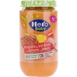 Baby Jardinière de Légumes Bœuf Jambon 235g