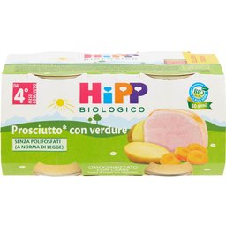 Bio Bouillie Jambon Cuit Légumes 2x80g